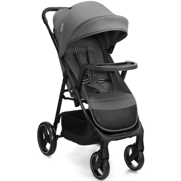 Фото - Коляска прогулочная Kinderkraft Trig 3 Tray Grey (KSTRIG03GRY000T)